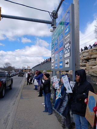 DuBois Rally Draws Nearly 300 for ‘No Kings, No ICE Camps’ Protest