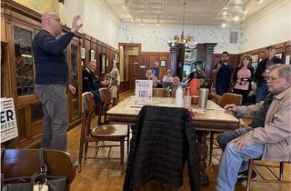 ‘Voting is How We Do This Peacefully’: Intelligence Veteran Ray Bilger Brings Congressional Campaign to Clarion