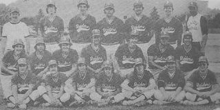 vintage photo of baseball team